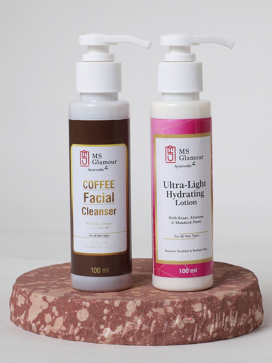 

MS Glamour Coffee Cleanser & Hydrating Lotion, Na