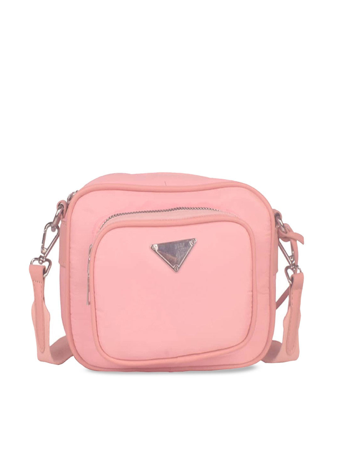

Bagkok Structured Sling Bag, Pink