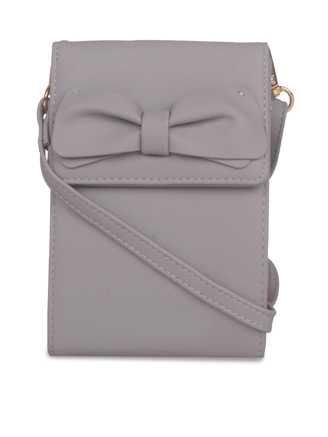 

Bagkok Structured Sling Bag With Bow, Blue