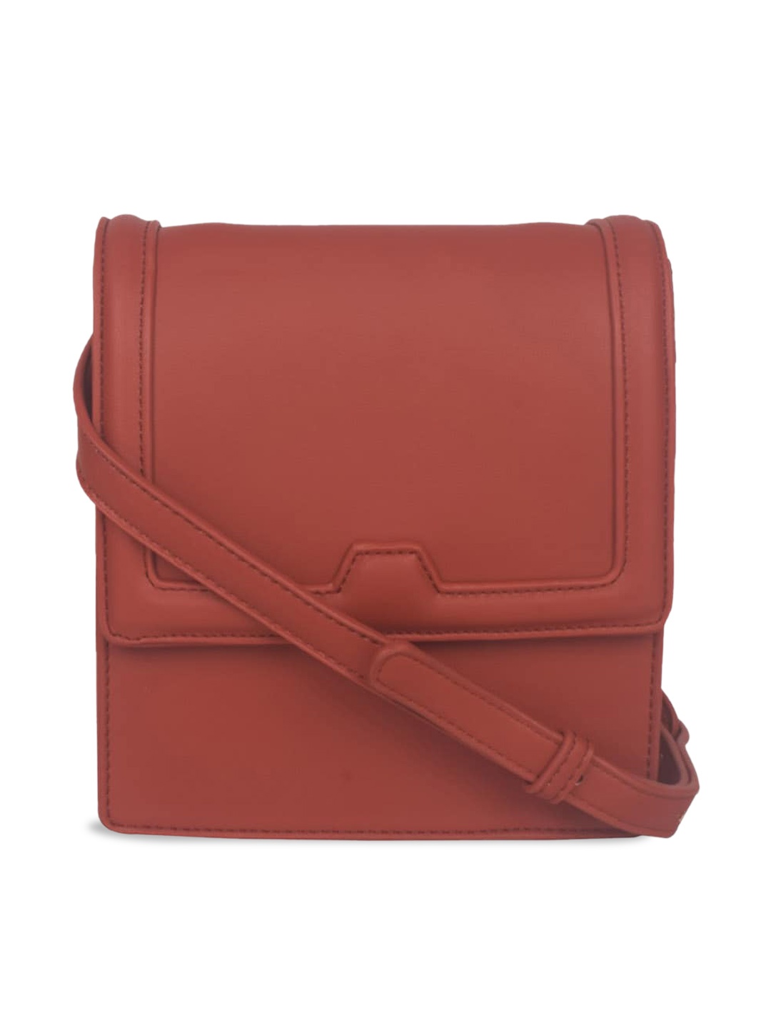

Bagkok Oversized Structured Sling Bag, Tan