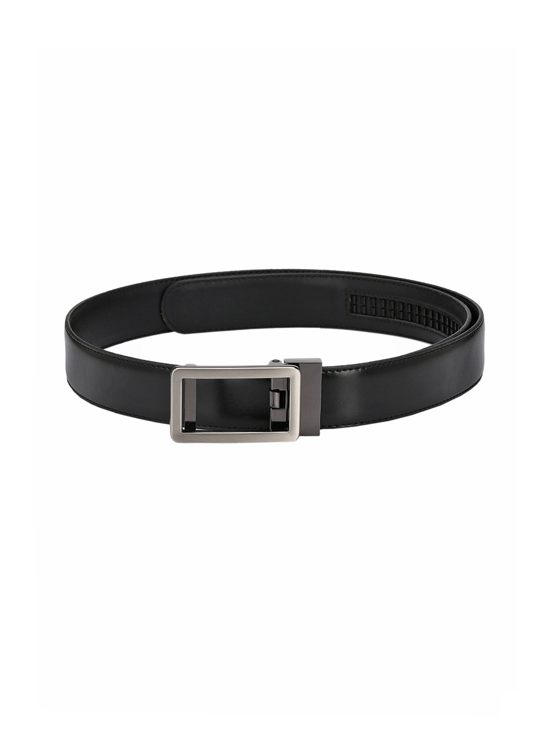 

Pacific Gold Men Leather Formal Belt, Black