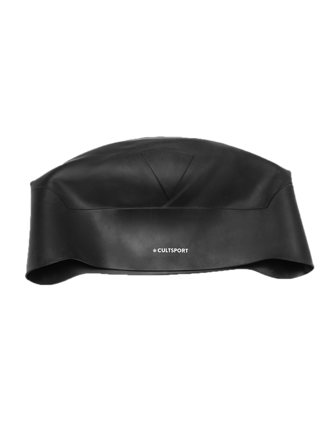 

CULT Lightweight Quick Dry Silicon Swimming Cap, Black