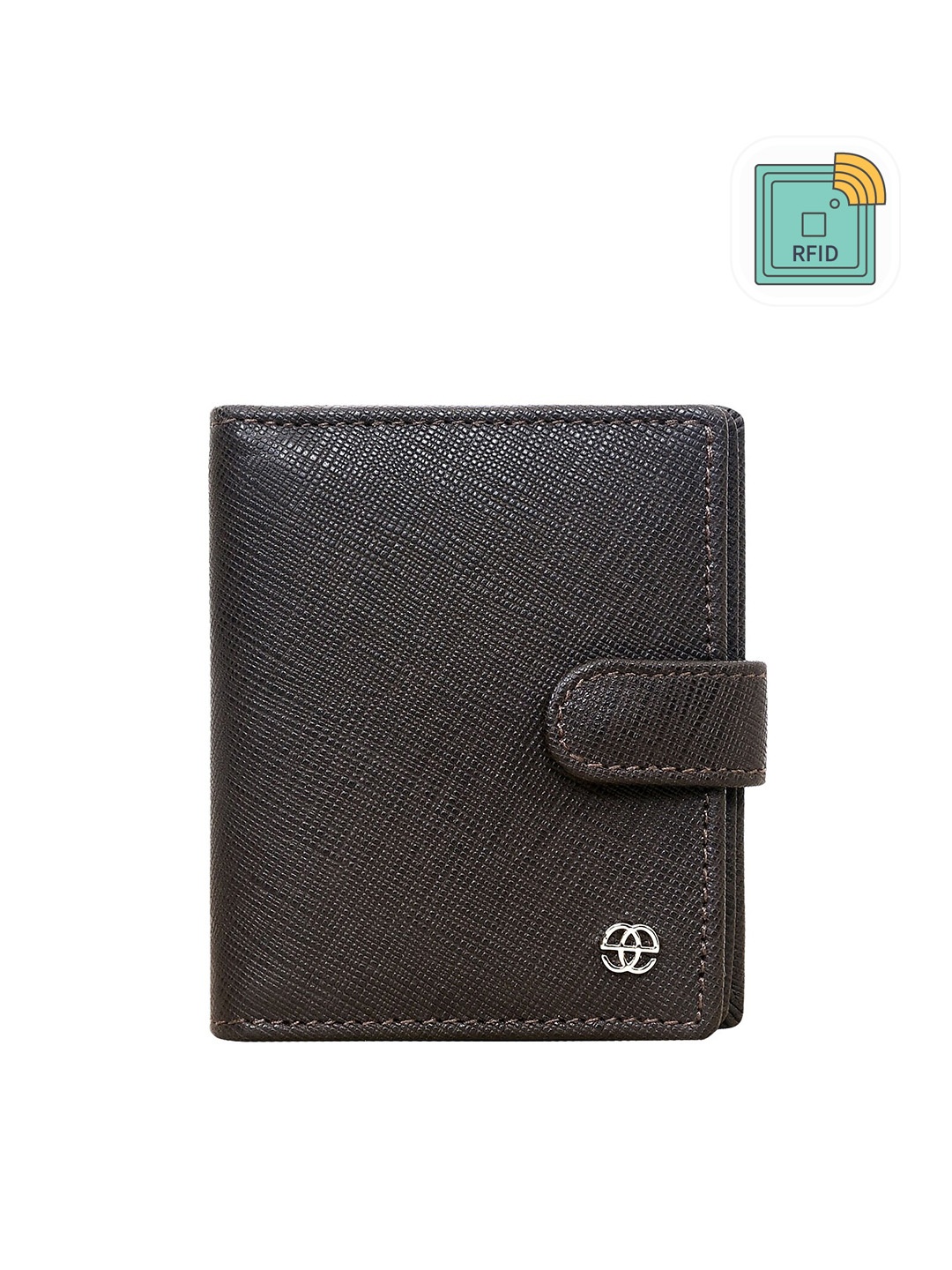 

Eske Men Leather Card Holder, Brown