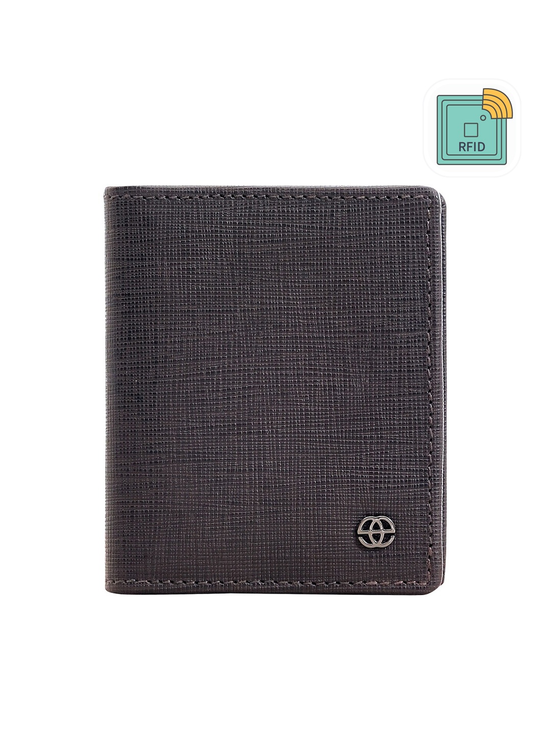 

Eske Men Leather Card Holder, Brown