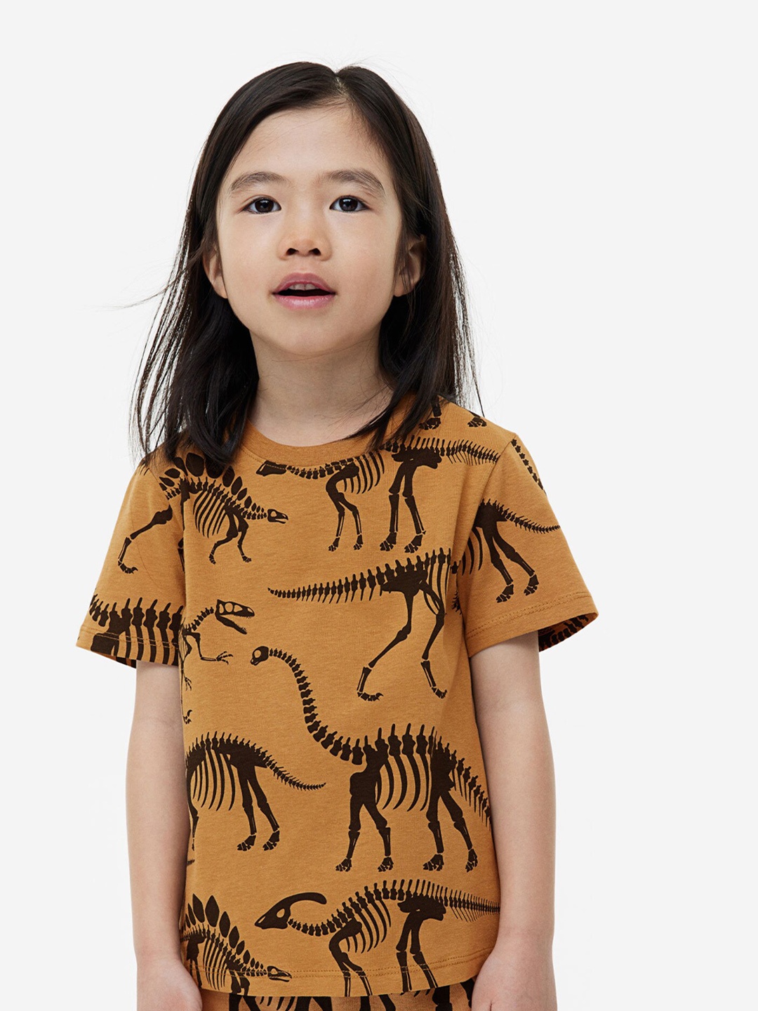 

H&M Boys Cotton T-shirt, Brown