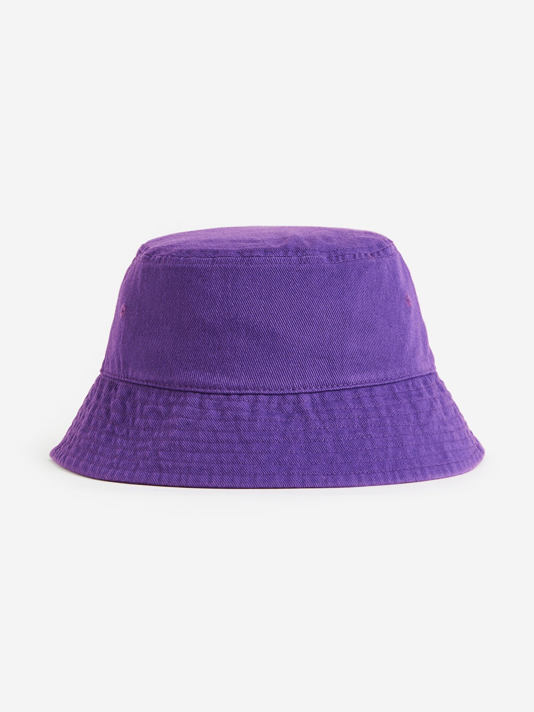 

H&M Men Cotton Bucket Hat, Purple