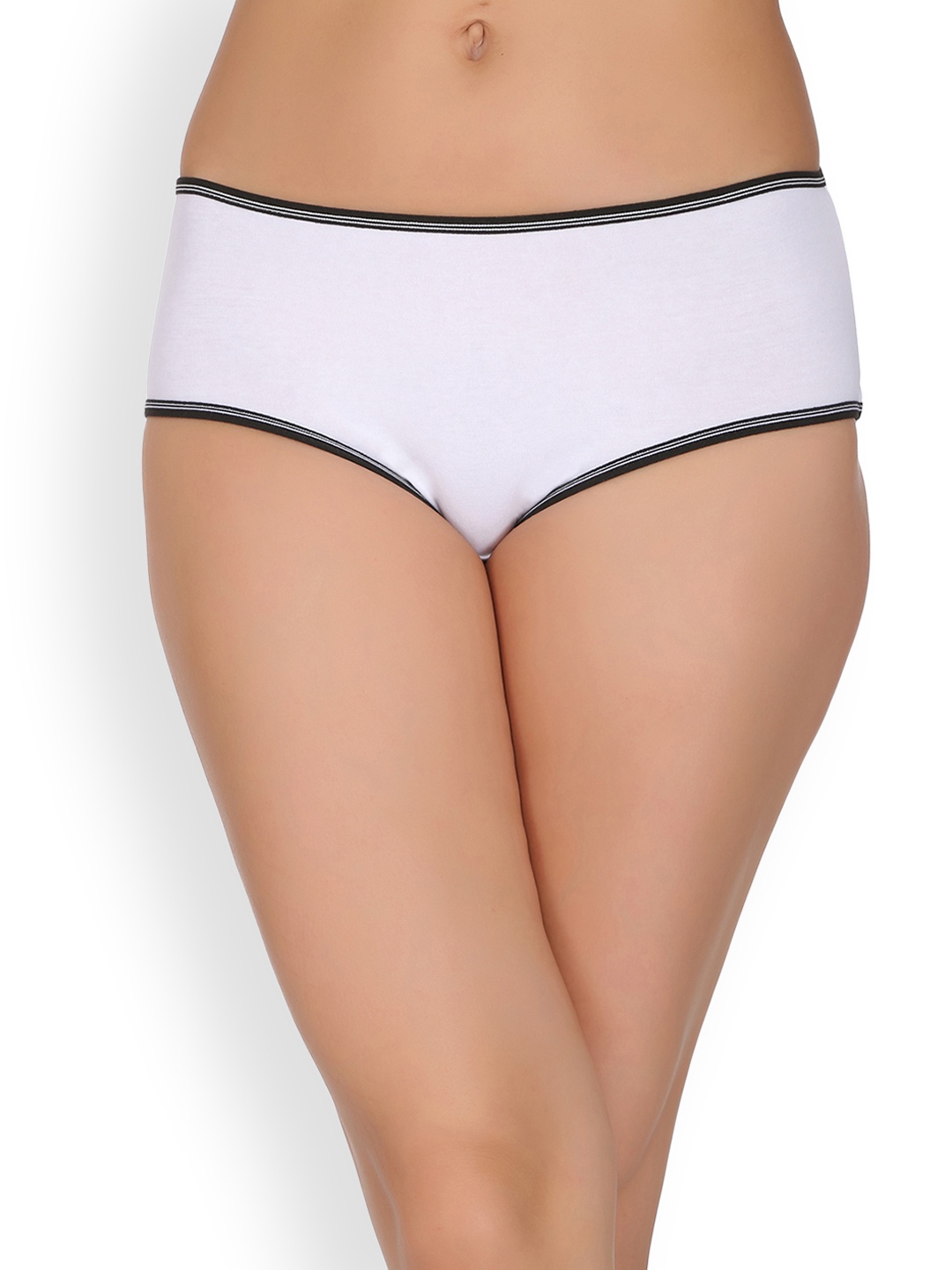 

Clovia Women White Hipster Briefs