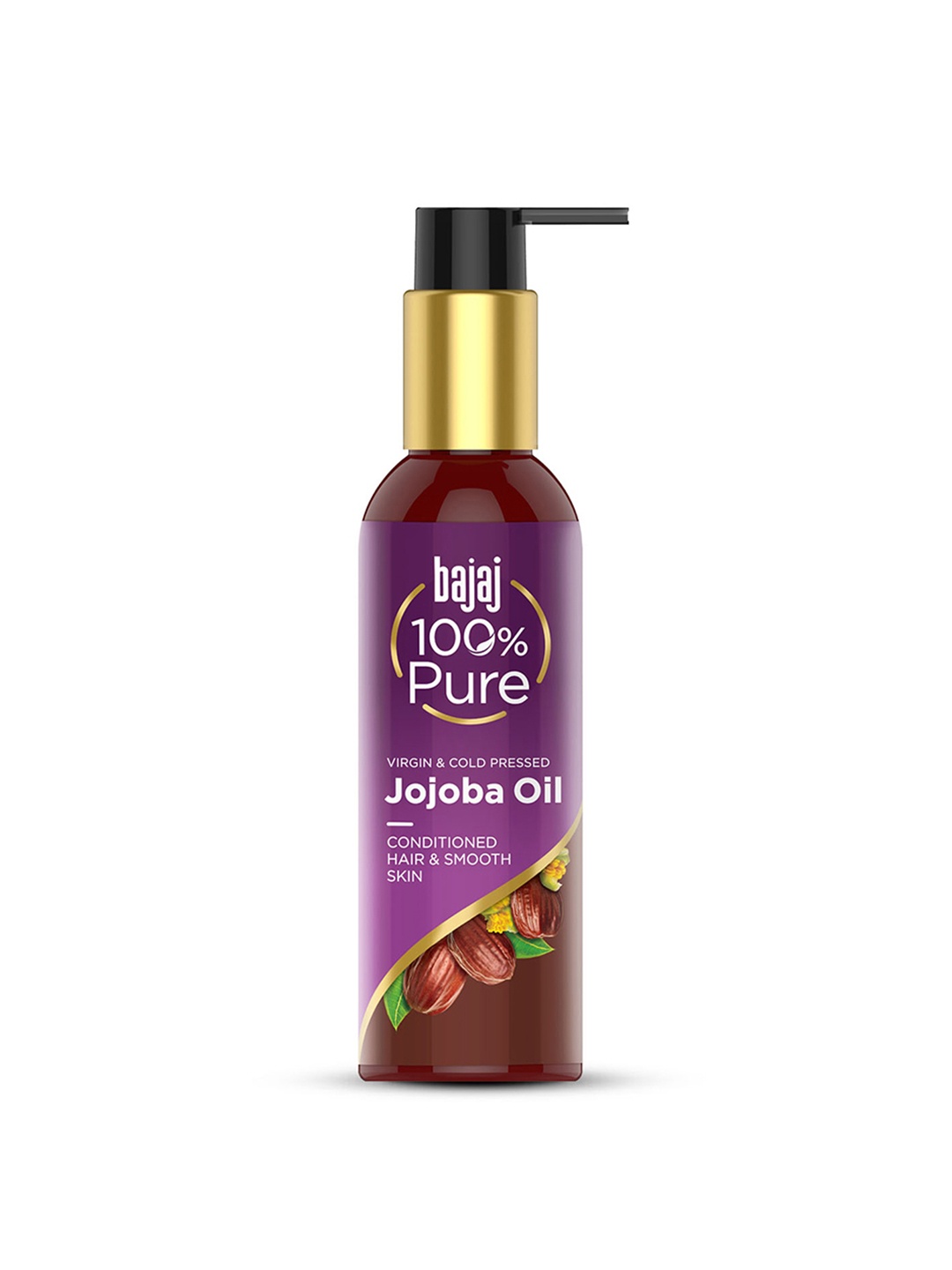 

BAJAJ CONSUMER CARE 100% Pure Virgin & Cold Pressed Jojoba Oil For Conditioned Hair - 200ml, Purple