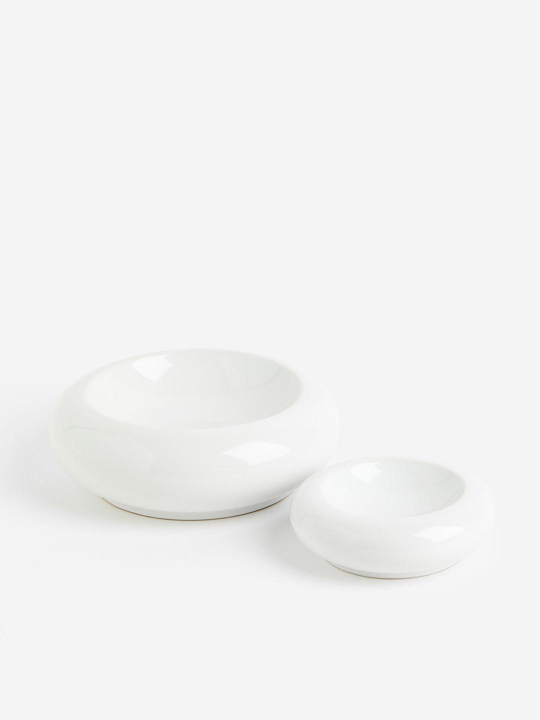 

H&M White Decorative Stoneware Bowl