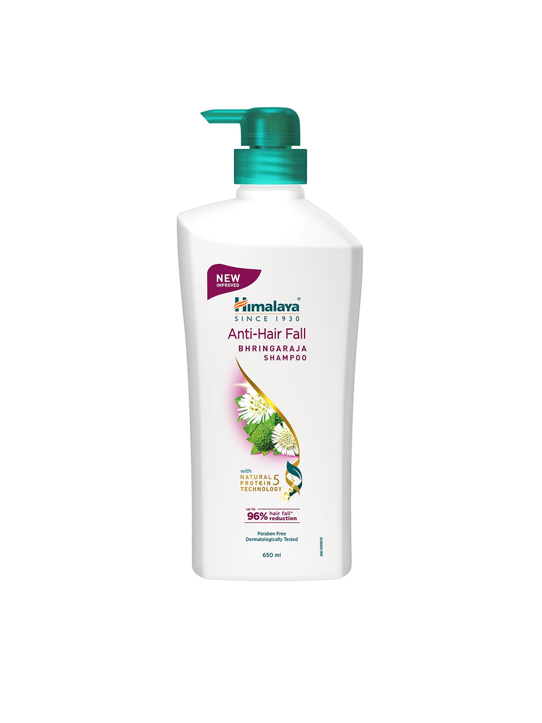 

Himalaya Anti-Hair Fall Bhringaraja Shampoo with Palasha - 650ml, White