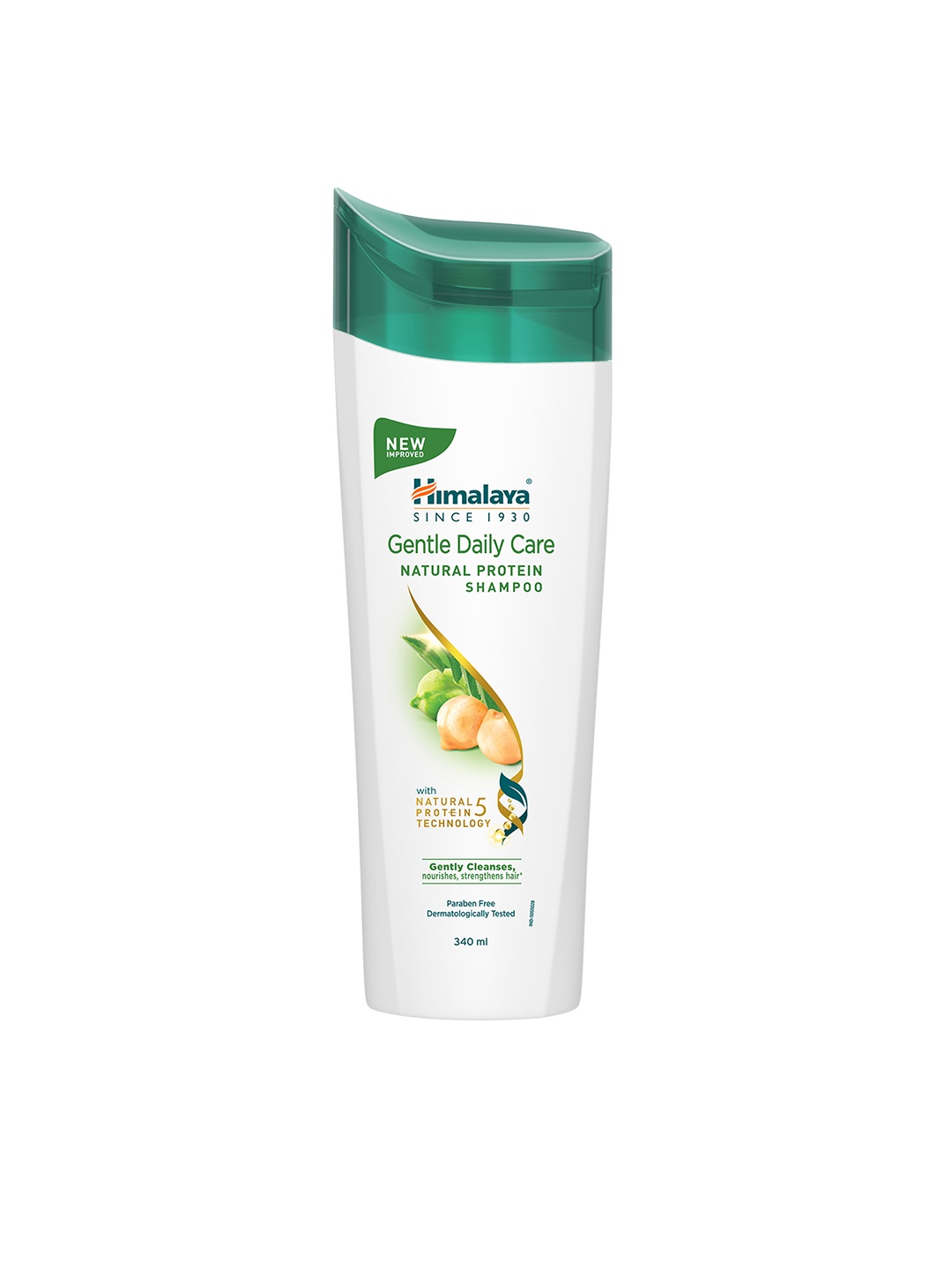 

Himalaya Gentle Daily Care Natural Protein Shampoo with Chickpea & Licorice - 340ml, White