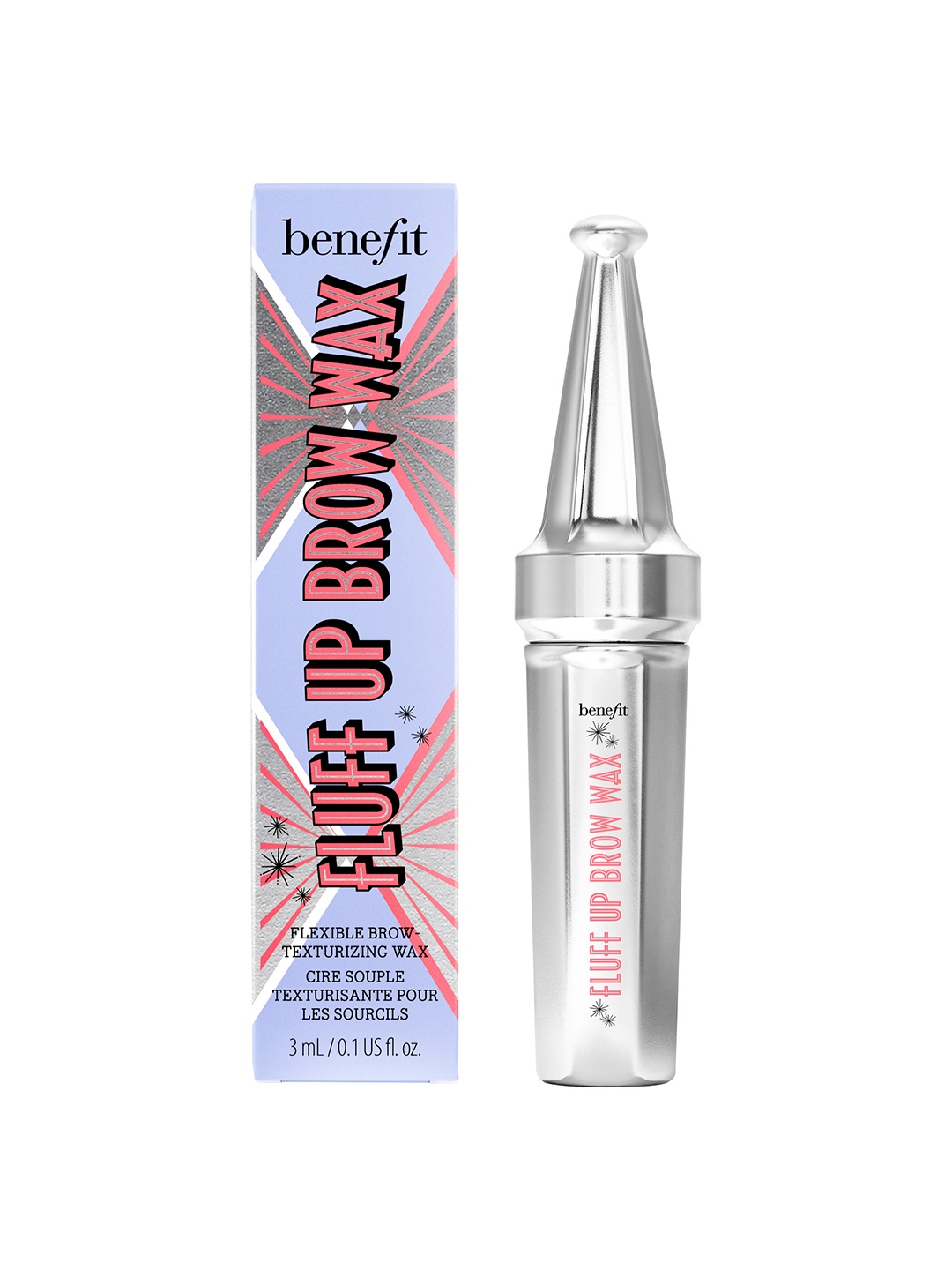 

Benefit Cosmetics Fluff Up Flexible Mini Brow Texturizing Wax - 3ml, Off white