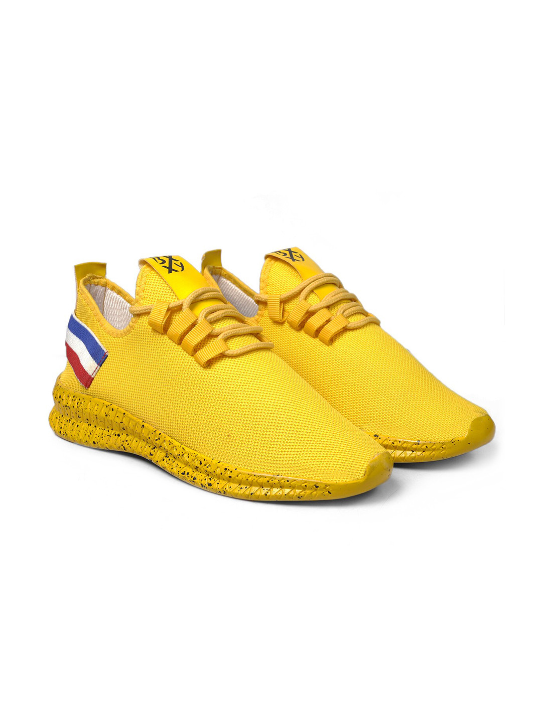 

Bxxy Men Lightweight Mesh Non-Marking Running Shoes, Yellow