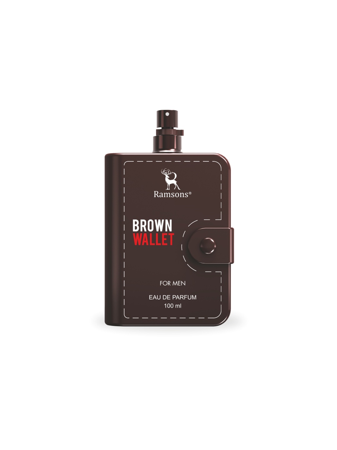 Ramsons Men Brown Wallet Long Lasting Eau De Parfum - 100ml