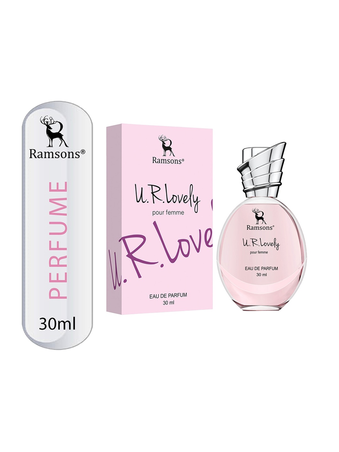 

Ramsons U R Lovely Long Lasting Eau De Parfum 30ml, Pink