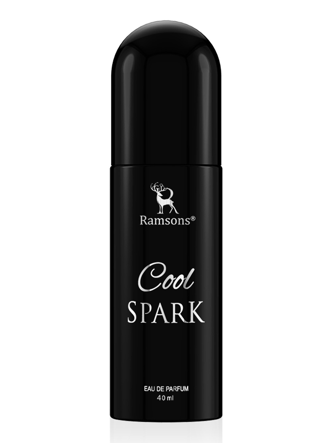 

Ramsons Men Cool Spark Long Lasting Eau De Parfum - 40 ml, Black