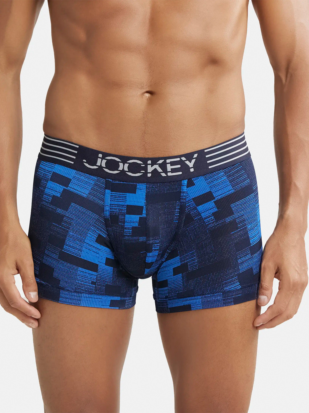 

Jockey Men Printed Microfiber Breathable Trunk MM08-0105-MVBPR, Blue