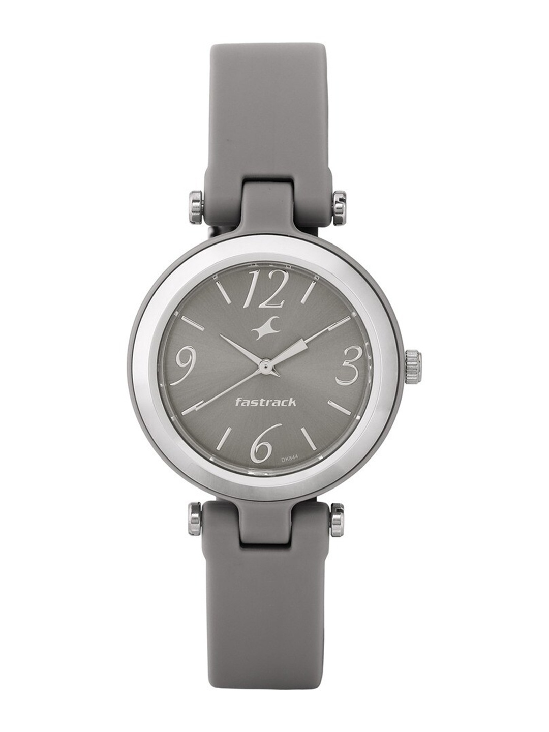 

Fastrack Women Dial & Stainless Steel Bracelet Style Straps Analogue Watch NP68015PP02, Grey