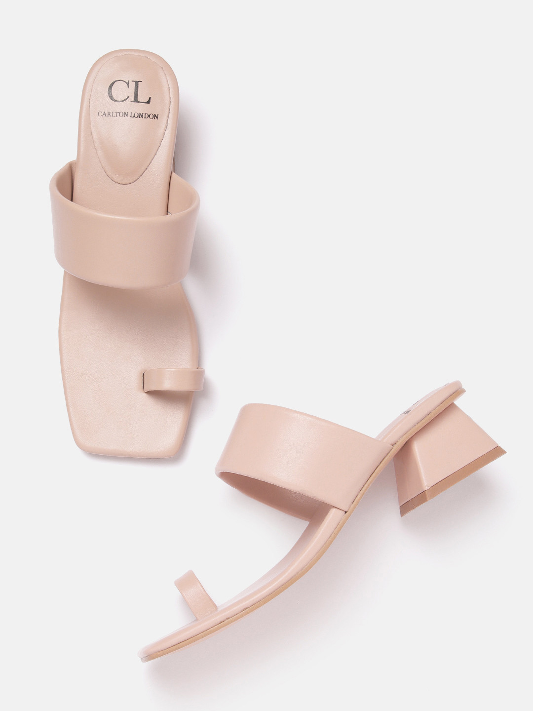 

Carlton London Women Block Heels, Nude