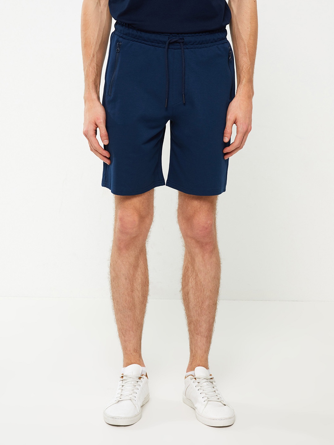 

LC Waikiki Men Cotton Shorts, Navy blue