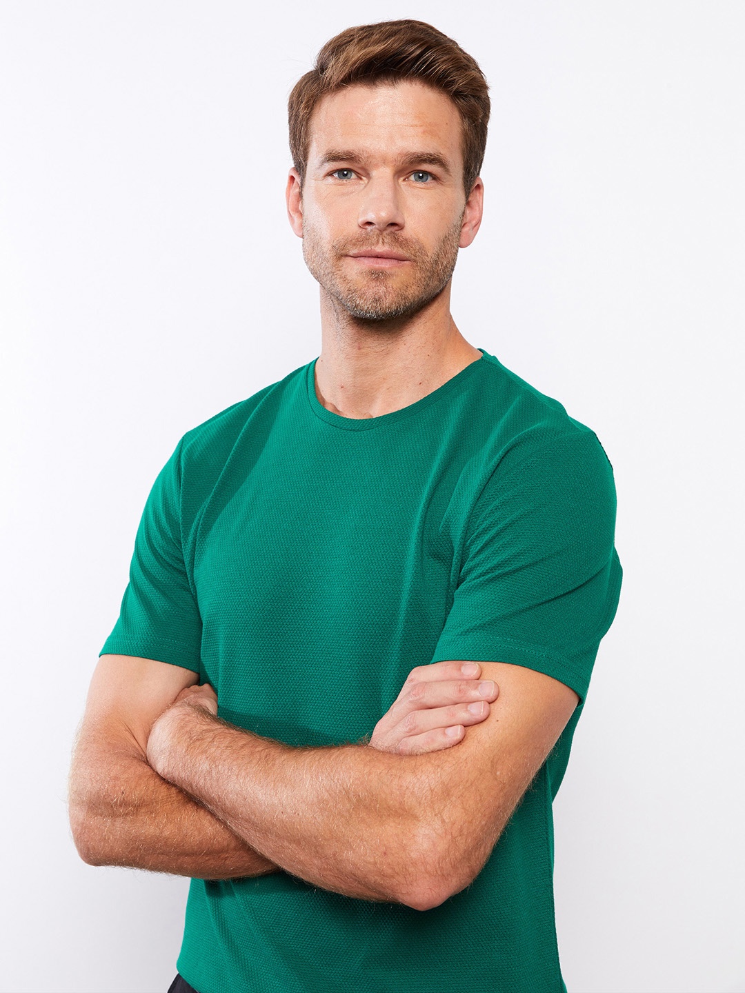 

LC Waikiki Pure Cotton Slim Fit T-shirt, Teal