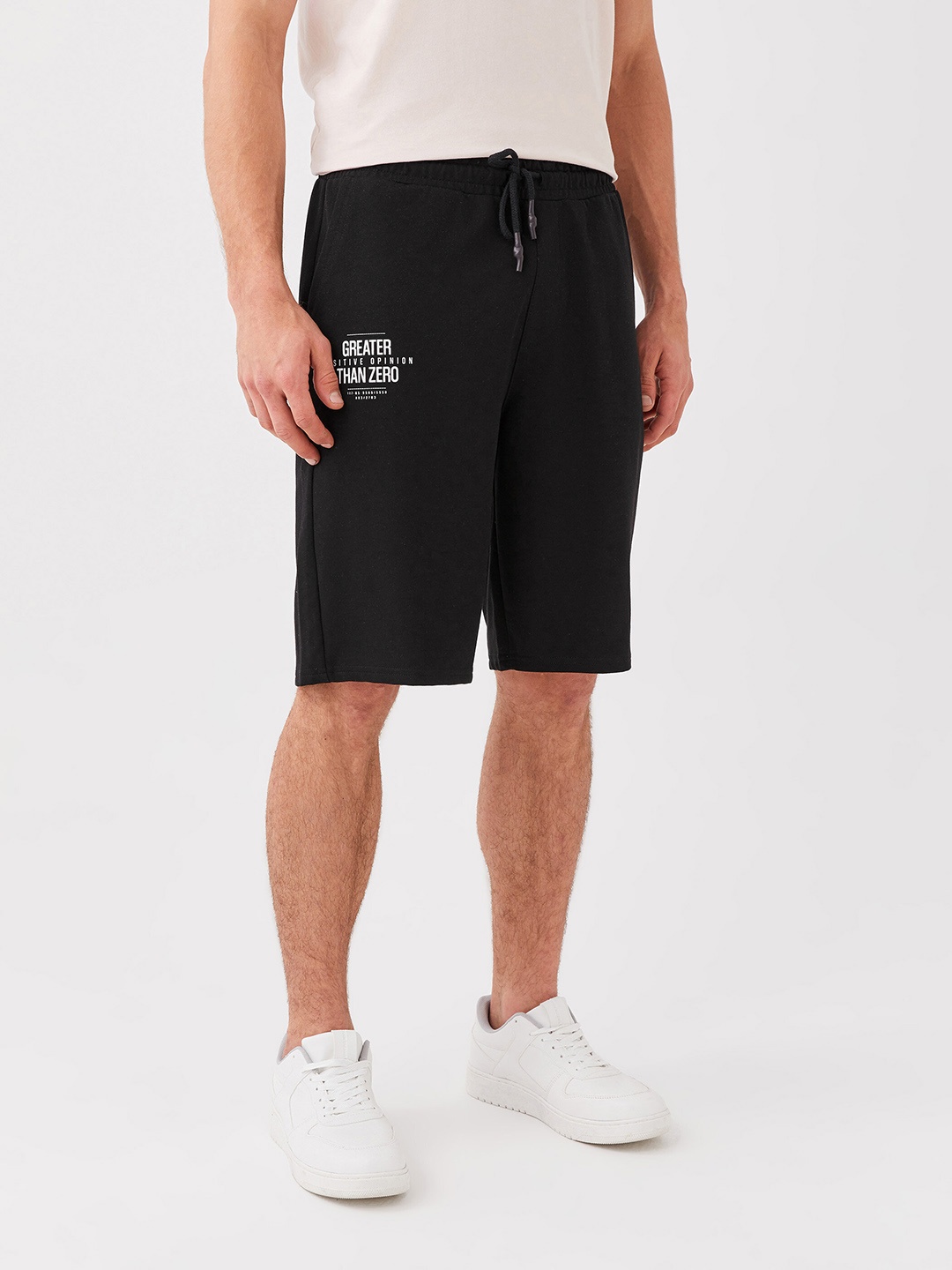 

LC Waikiki Men Regular Fit Shorts, Black