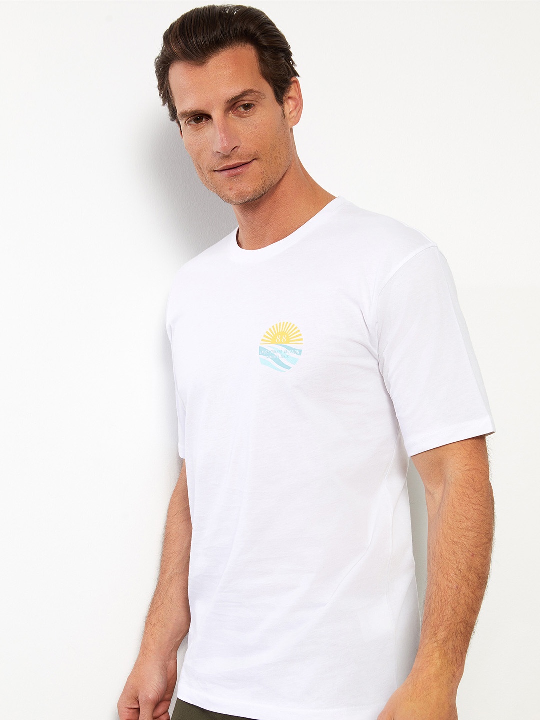 

LC Waikiki Regular Fit Pure Cotton T-shirt, White