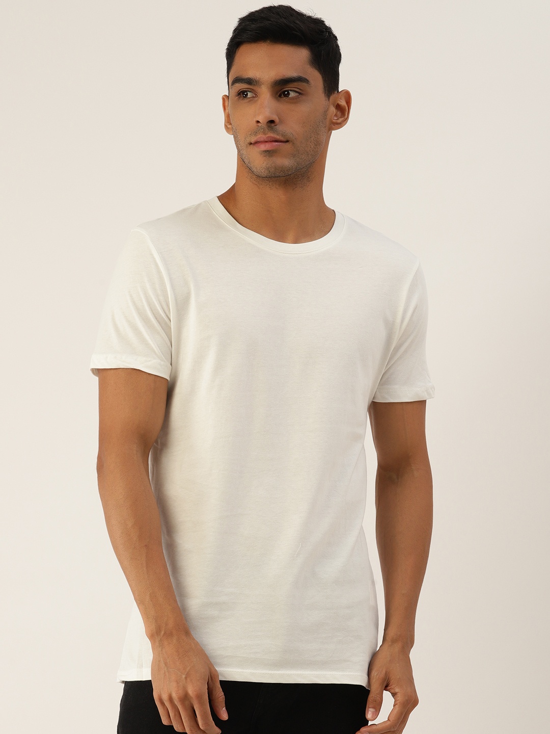 

LC Waikiki Regular Fit Pure Cotton T-shirt, Cream