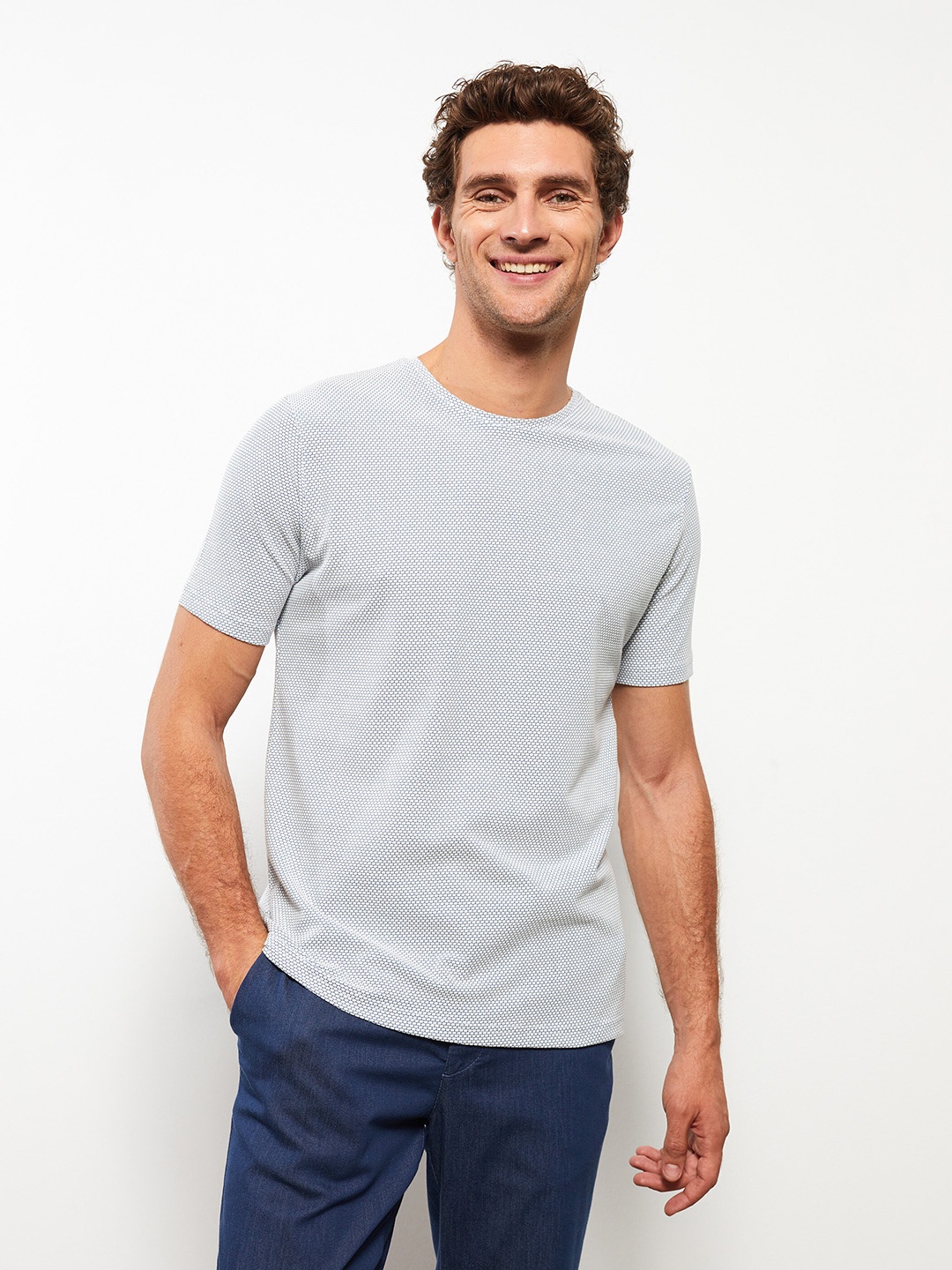 

LC Waikiki Solid Slim Fit T-shirt, Blue