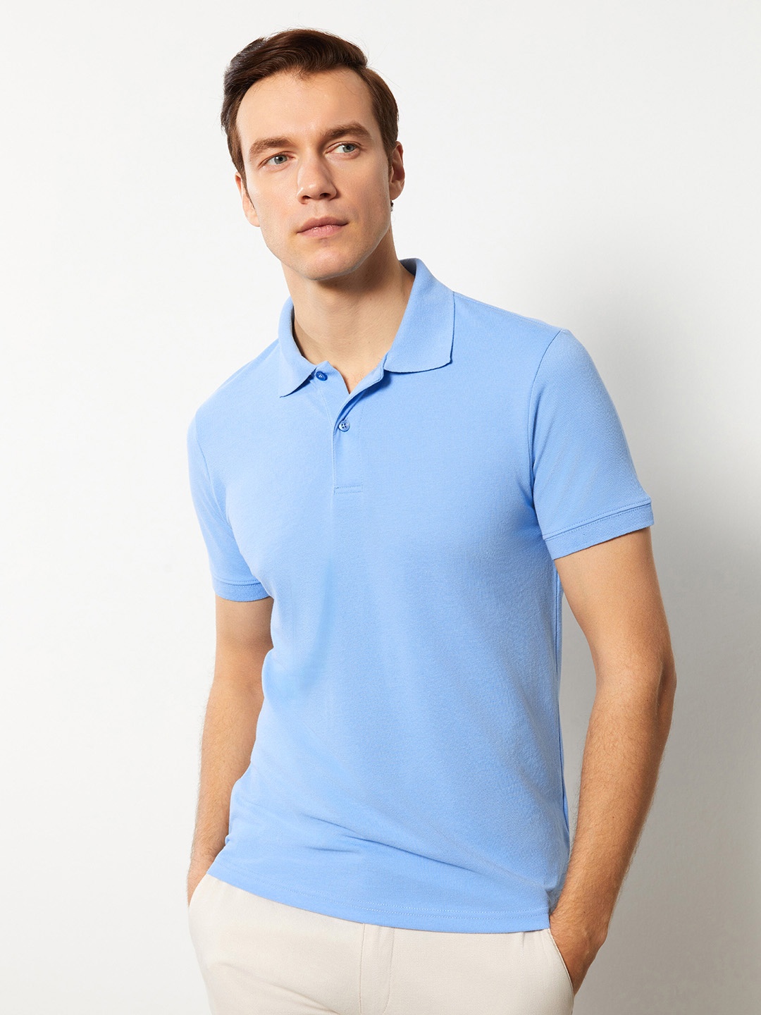 

LC Waikiki Polo Collar T-shirt, Blue