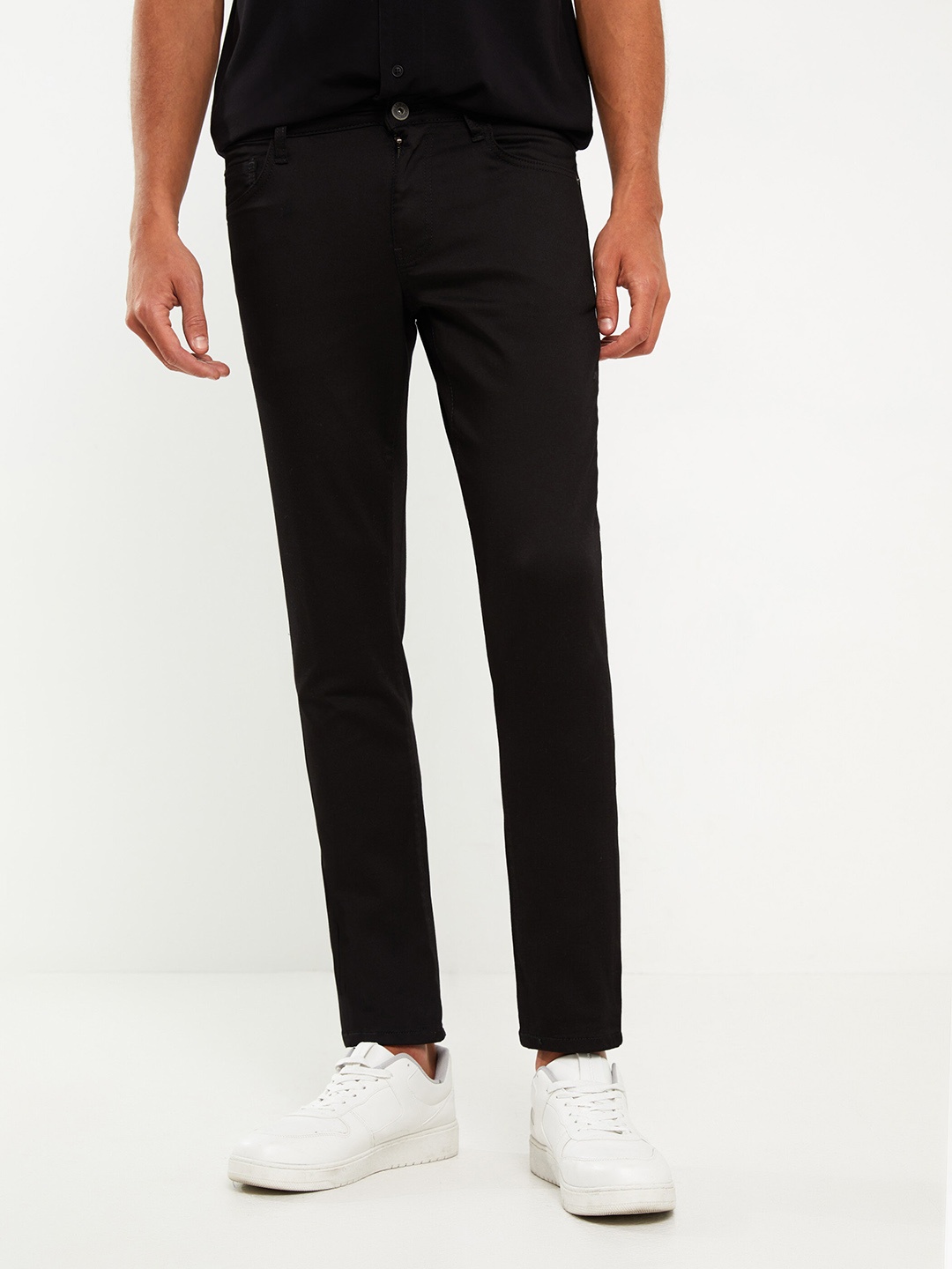 

LC Waikiki Men Slim Fit Stretchable Jeans, Black
