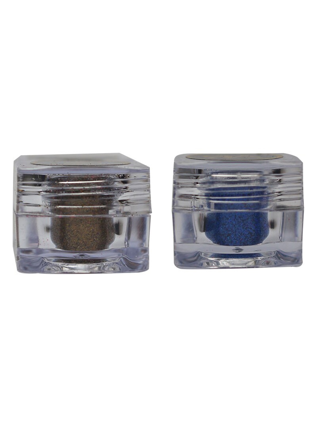 

Veoni BELLE Set Of 2 HD Holographic Loose Glitter Eyeshadow - Antique Gold 1 & Blue 3