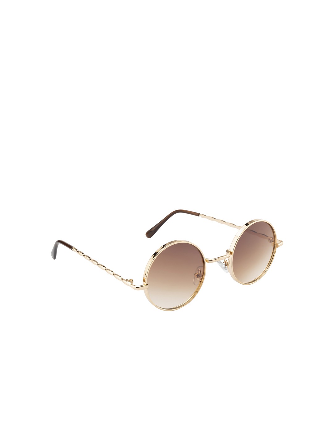 

WROGN Round Sunglasses With UV Protected Lens WR-G23150, Brown
