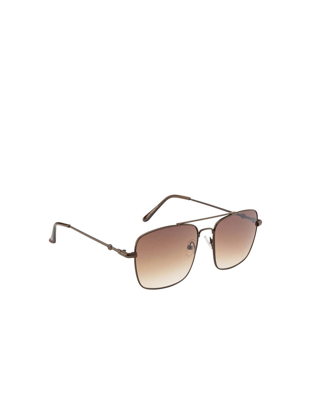 

WROGN Full Rim Square Sunglasses with UV Protected Lens- WR-G23119, Brown