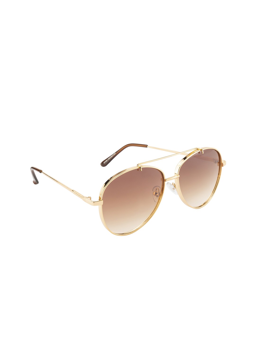 

WROGN Aviator Sunglasses With UV Protected Lens WR-G23117, Brown