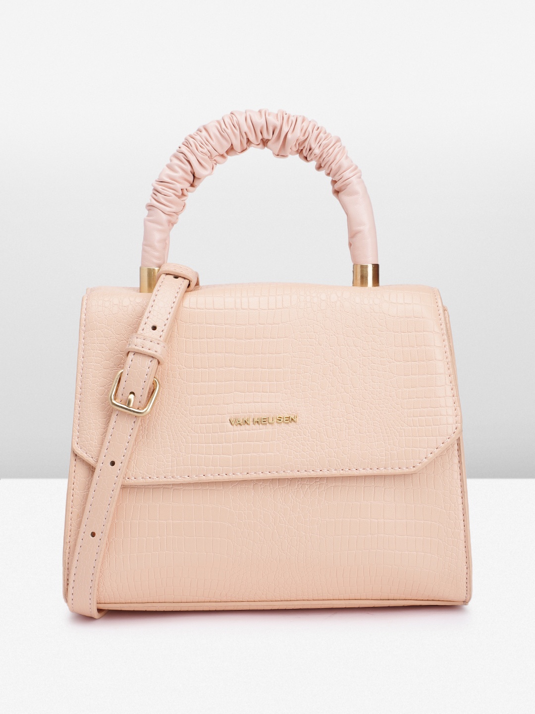

Van Heusen Textured Satchel, Pink