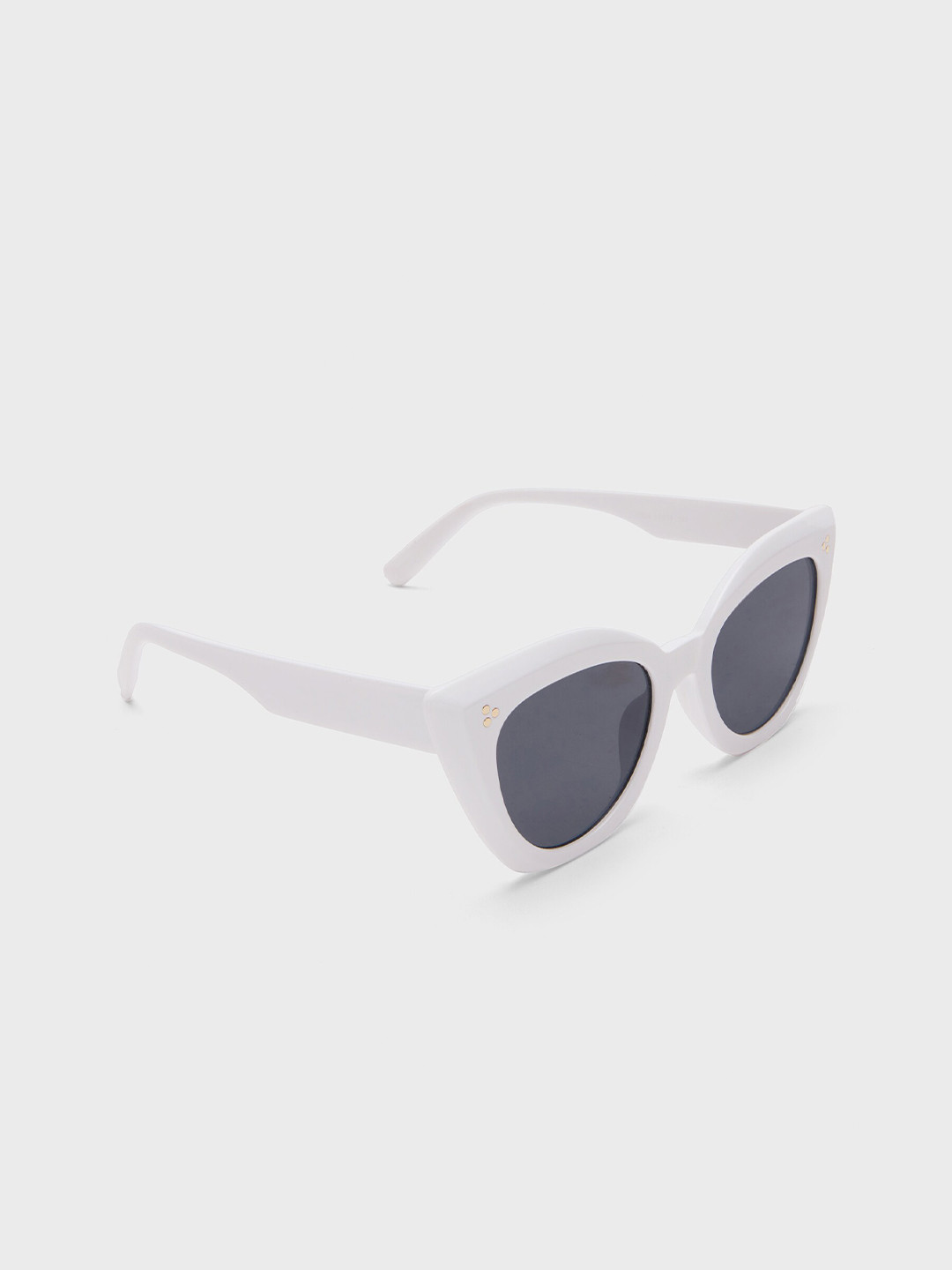 

20Dresses Women White & Black Full Rim Cateye Sunglasses