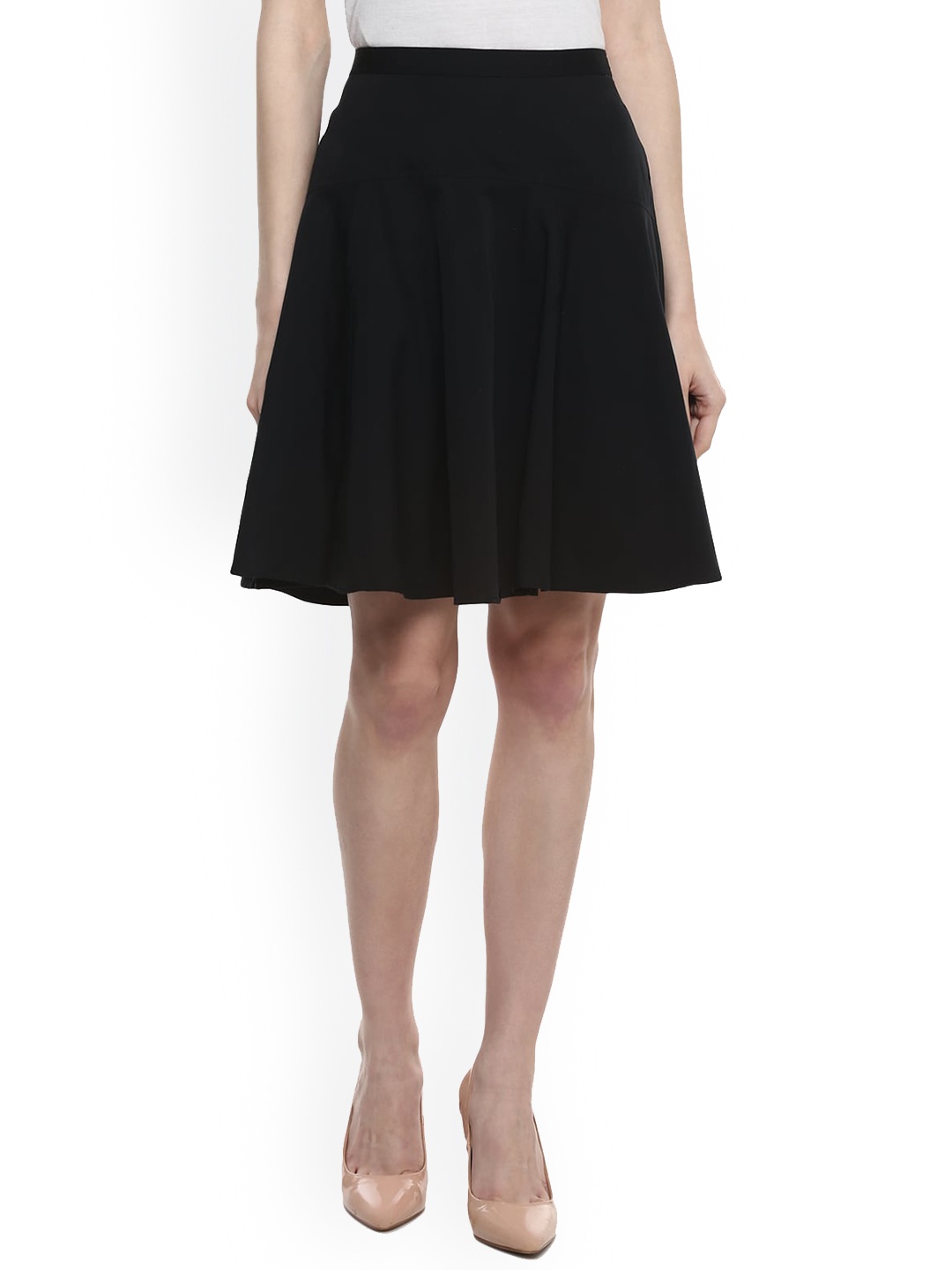 

Polo Ralph Lauren Flared Slip-On A-Line Skirt, Black