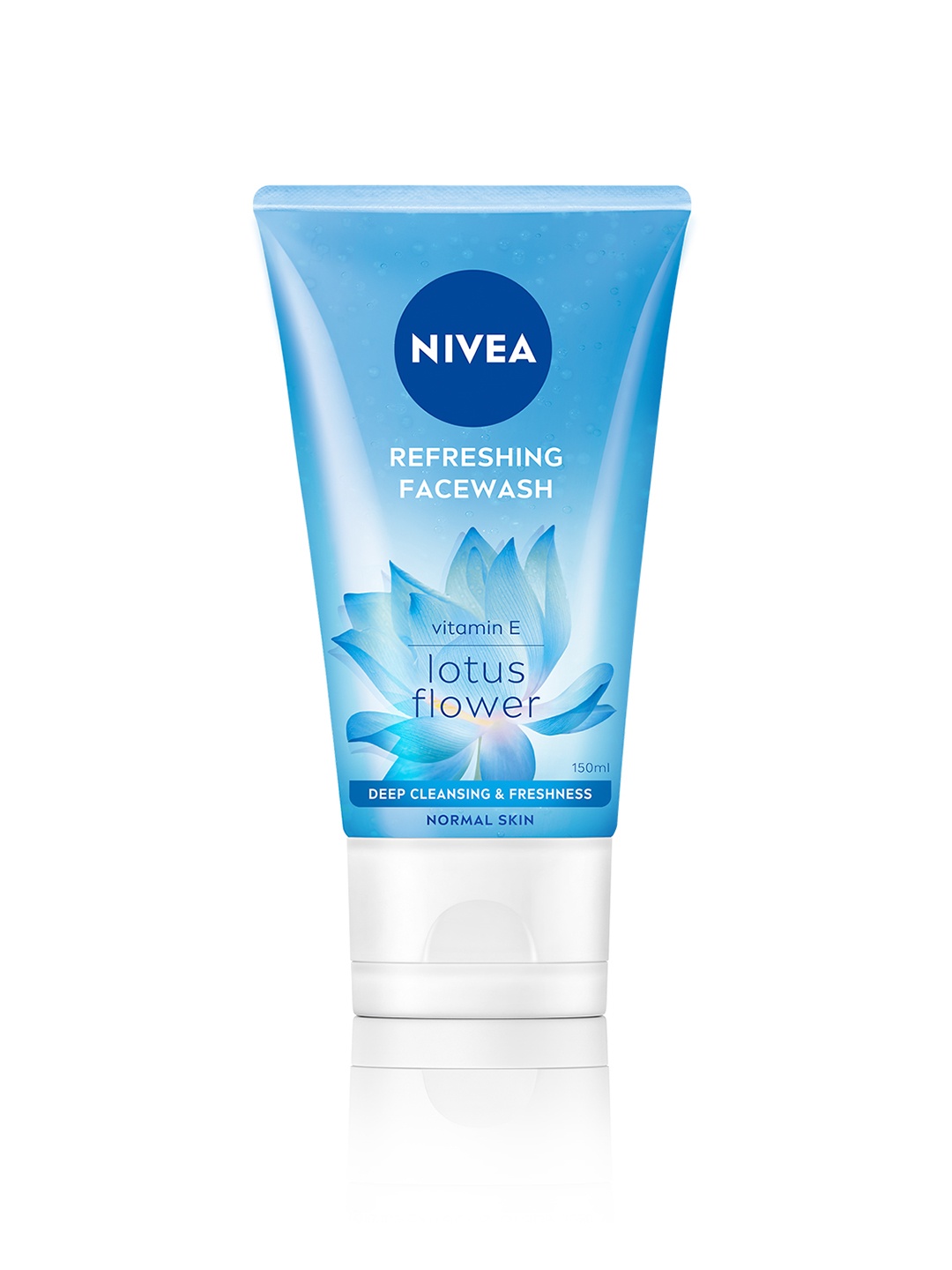 

Nivea Unisex Refreshing Face Wash for Normal Skin 150 ml, Blue