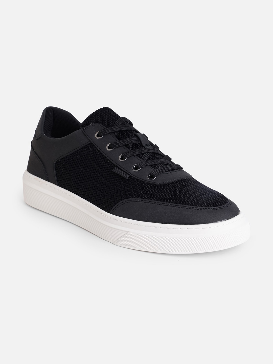 

ALDO Men Woven Design Sneakers, Black