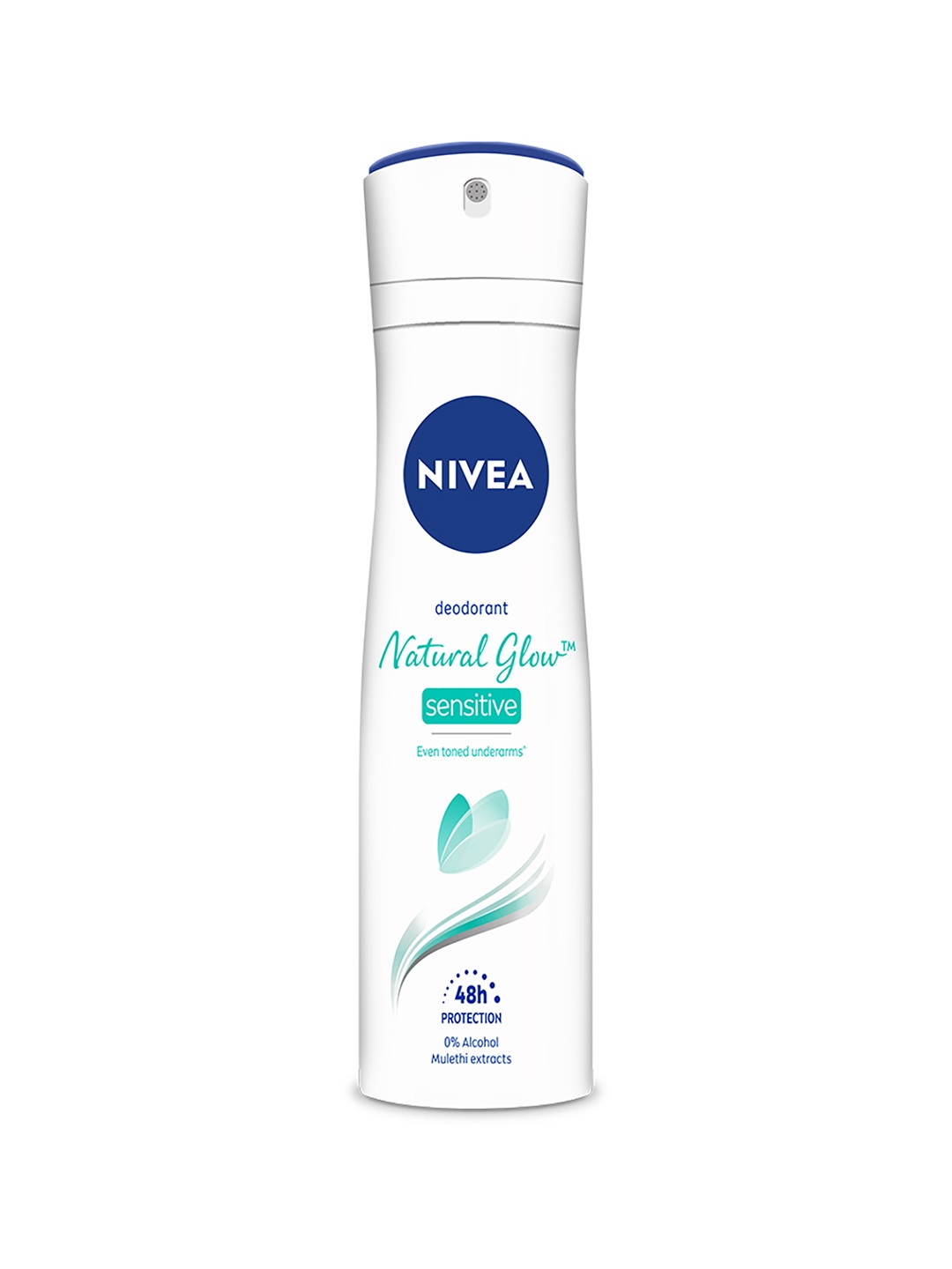 

Nivea Women Natural Glow Sensitive Deodorant with Mulethi Extracts - 91 g (150 ml), White