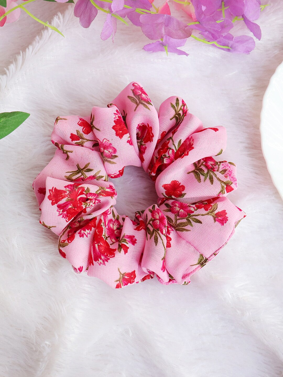 

Soho Boho Studio Medium Ponytail Holder, Pink
