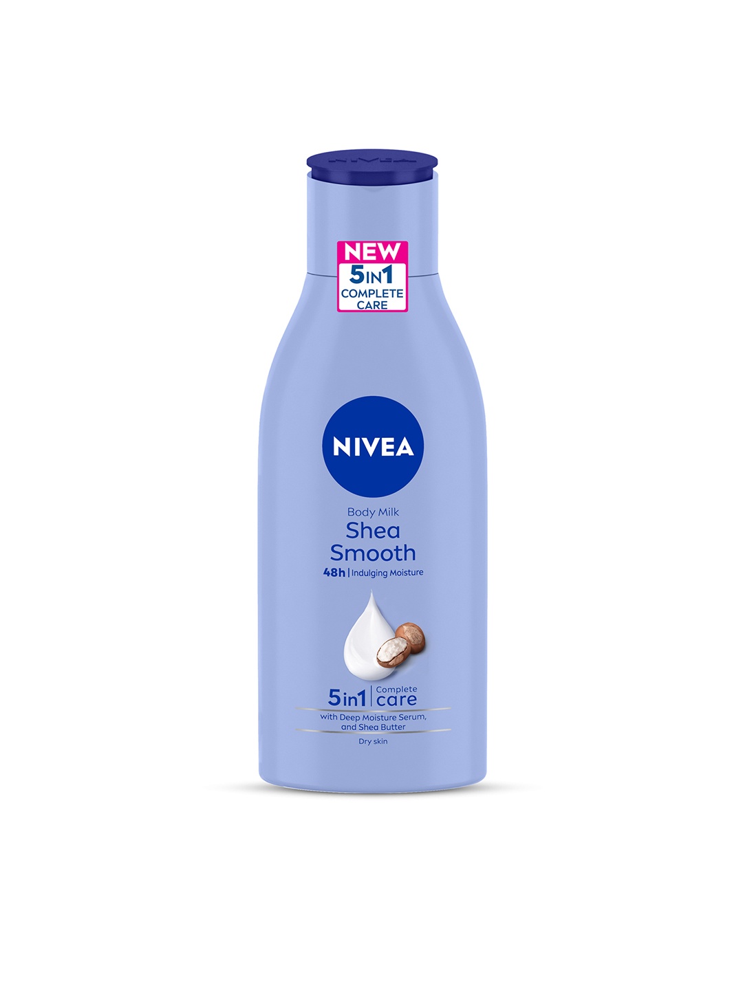 

Nivea Smooth Milk Body Lotion with Shea Butter for Dry Skin 120 ml, Blue