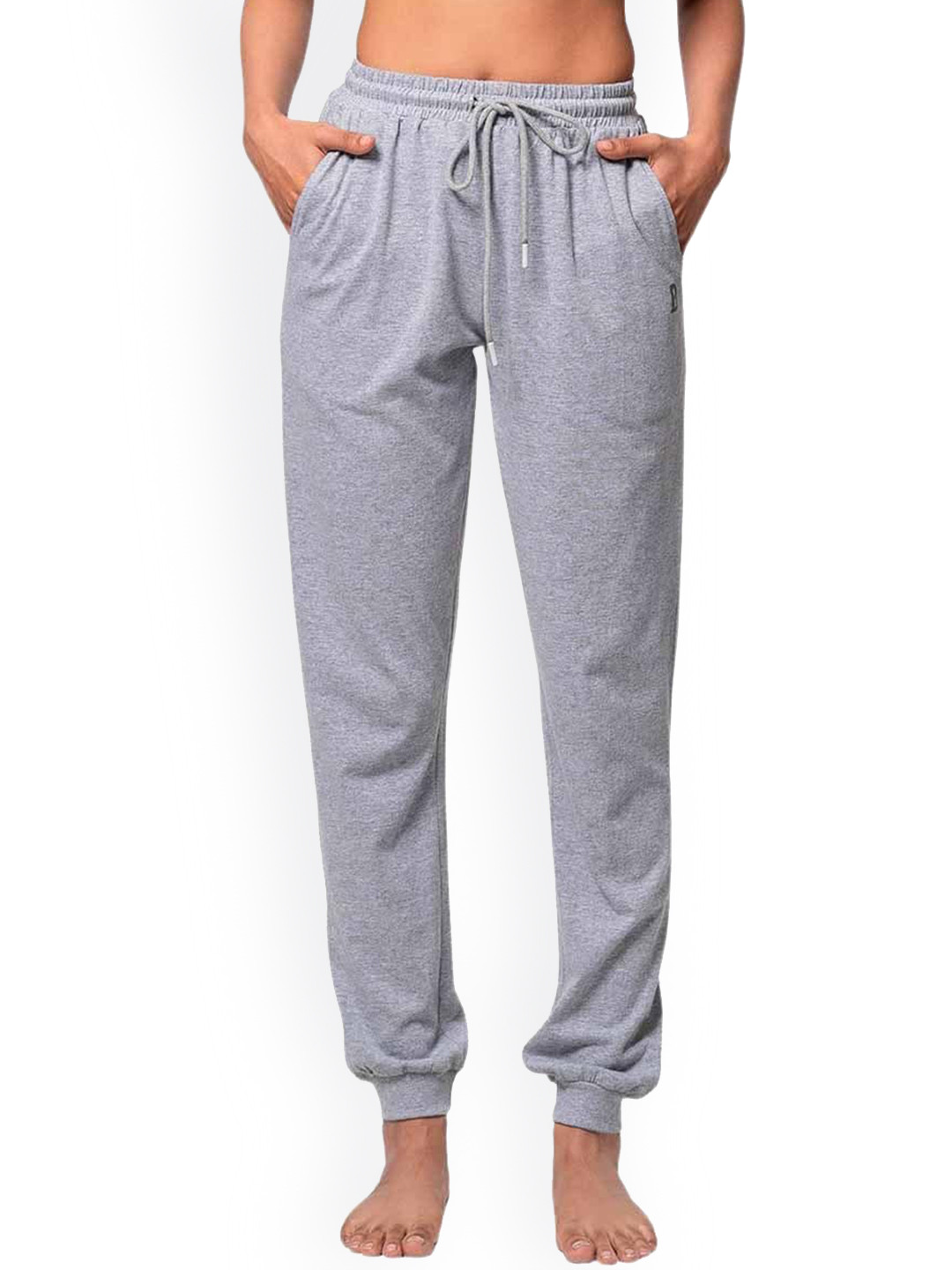 

Baller Athletik Women Lounge Life Mid-Rise Cotton Joggers, Grey