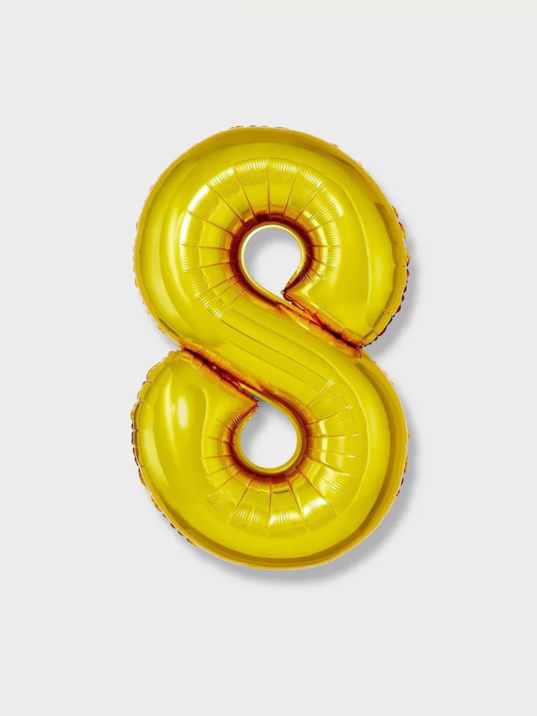 

Art Street Grey 8 Number Foil Helium Balloon, Yellow