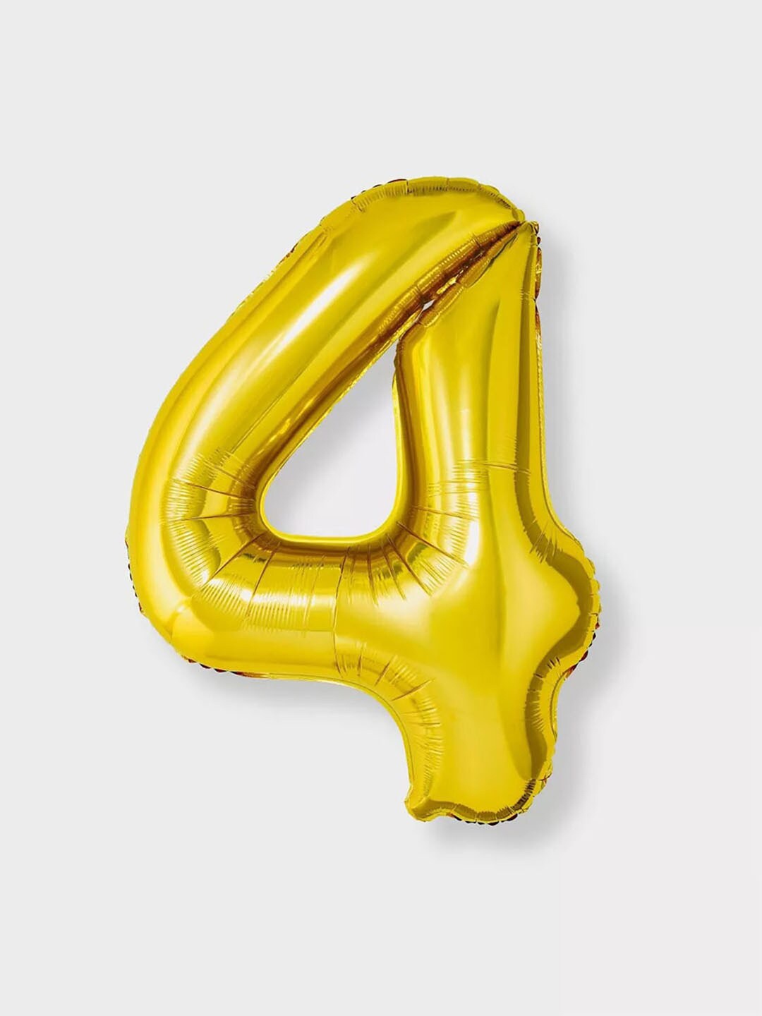 

Art Street Gold-Colored Number 4 Foil Helium Balloon- 40.64 cm