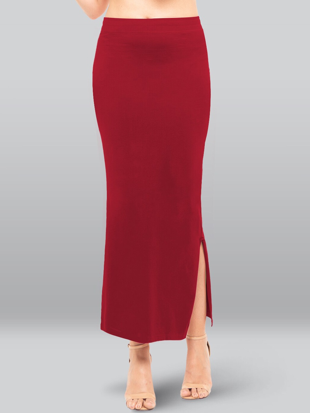 

LYRA Cotton Saree Shapewear, Red