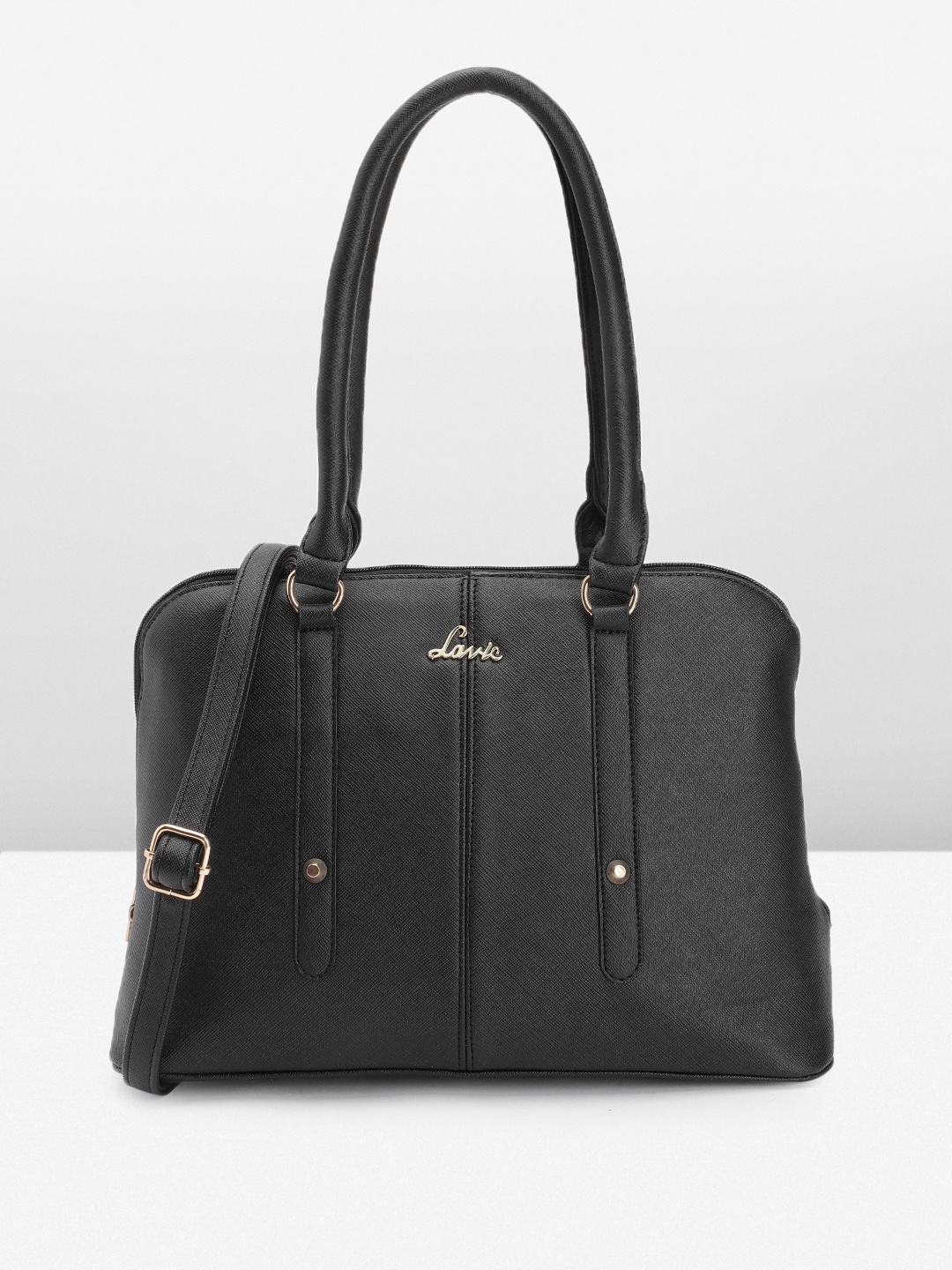 

Lavie Clarmed Dome Sat Textured Shoulder Bag, Black