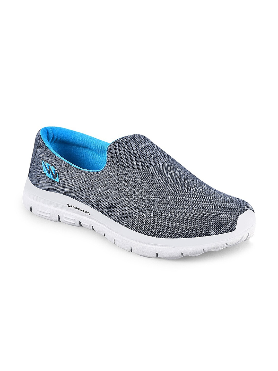 

Campus Women CROWN Breathability Mesh Non-Marking Walking Shoes, Grey