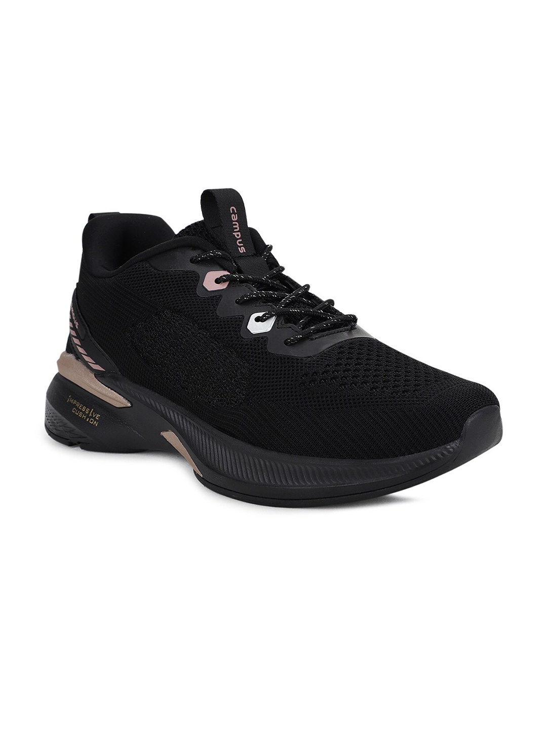 

Campus KEREN Women Lace-Up Running Shoe, Black